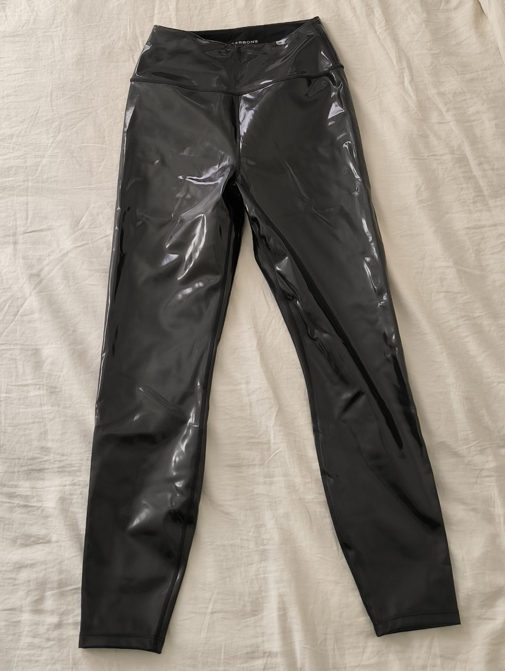Carbon38 Black Shiny Leggings